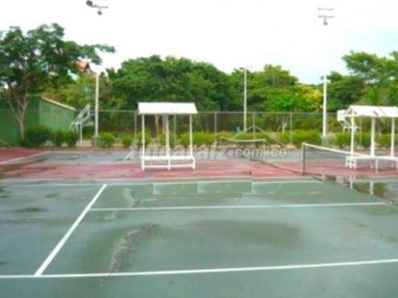 cancha de tenis casa de la playa